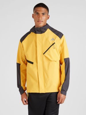 Μπουφάν Adidas Performance κίτρινο