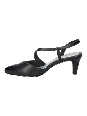 Асимметричные туфли с открытой пяткой в уличном стиле Easy Street черные