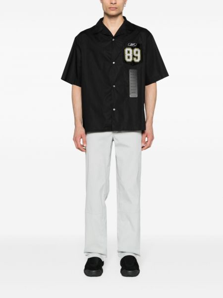 Sportinio stiliaus marškiniai 4sdesigns juoda