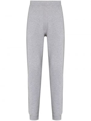 Pantalon de joggings slim en coton Sunspel gris