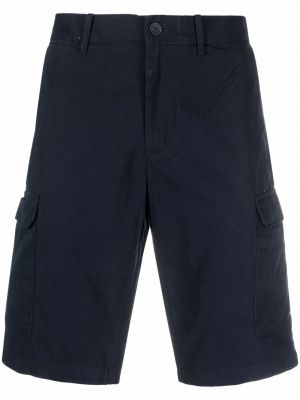 Bomull cargo shorts Tommy Hilfiger blå