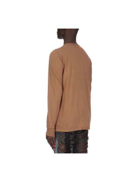 Camiseta de manga larga Rick Owens marrón