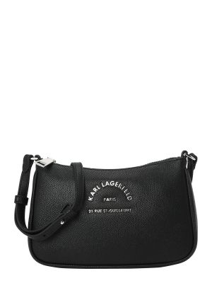 Cipzáras táska Karl Lagerfeld fekete