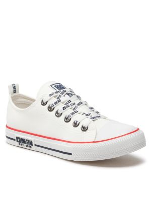 Sneakers με μοτίβο αστέρια Big Star Shoes λευκό