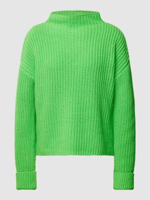 Dzianinowy sweter Selected Femme zielony