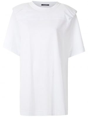 Camiseta à La Garçonne blanco