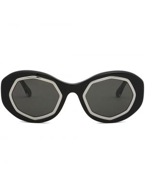 Czarne okulary przeciwsłoneczne Marni Eyewear