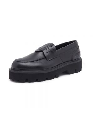 Loafers Blauer czarne