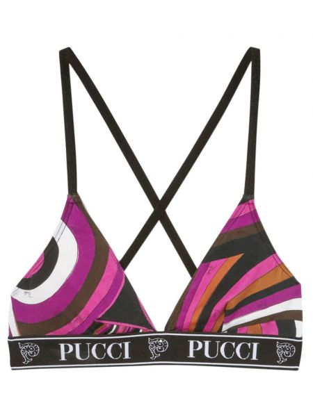 Printti kolmiorintaliivit Pucci pinkki