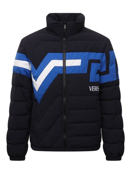 Двусторонняя куртка Versace синяя