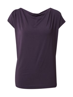 Jednofarebné viskózové priliehavé tričko Curare Yogawear