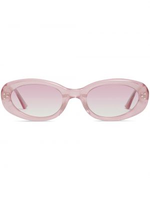 Átlátszó napszemüveg Gentle Monster rózsaszín