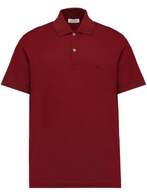 Polo krekls ar izšuvumiem Alexander Mcqueen sarkans