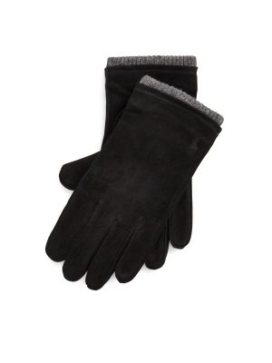 Черные перчатки Polo Ralph Lauren