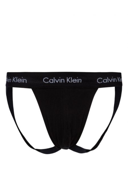 Painettu sukat Calvin Klein musta