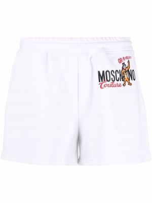 Lühikesed püksid Moschino valge