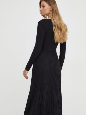 Midi šaty Morgan černé