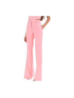 Pantalones de tejido jacquard Versace rosa