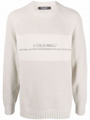 Sweatshirt A-cold-wall* hvit