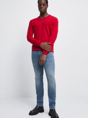 Sweter bawełniany Medicine czerwony