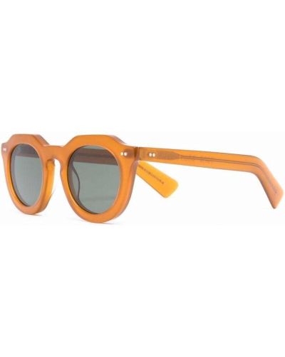 Okulary przeciwsłoneczne Lesca brązowe