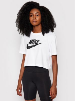 Relaxed fit marškinėliai Nike balta
