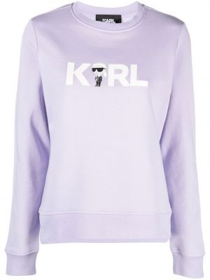 Sweatshirt Karl Lagerfeld lila