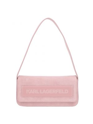 Crossbody rokassoma Karl Lagerfeld rozā
