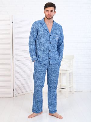 Пижама новое кимоно синяя