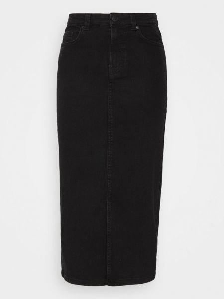 Spódnica jeansowa Vero Moda czarna