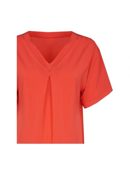 Bluse mit v-ausschnitt Max Mara orange