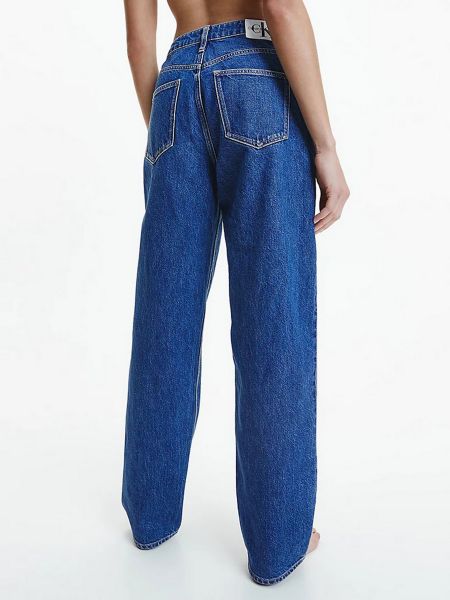 Хлопковые джинсы бойфренды Calvin Klein