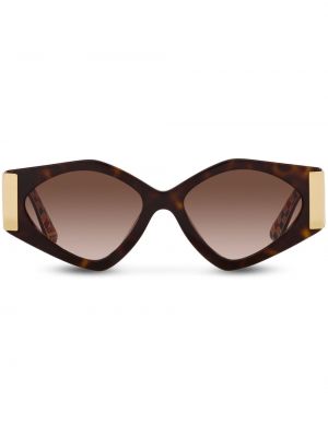 Okulary przeciwsłoneczne Dolce & Gabbana Eyewear brązowe