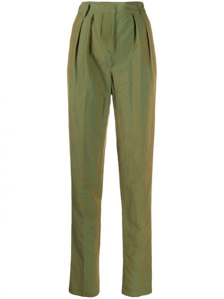 Pantalones slim fit Jean Paul Gaultier Pre-owned verde