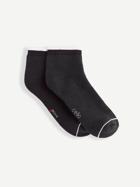 Nízké ponožky Celio černé