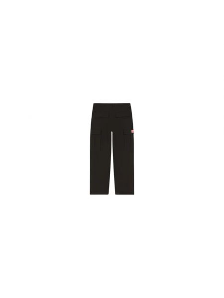 Spodnie cargo w miejskim stylu retro Kenzo czarne