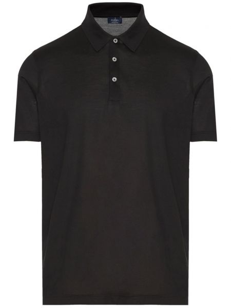 Meleret poloshirt Barba sort