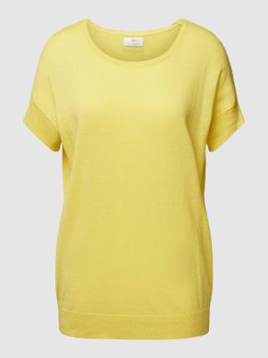 Dzianinowa bluzka Fynch-hatton żółta