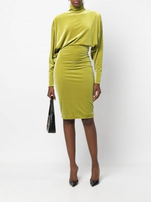 Montert dress Alexandre Vauthier grønn