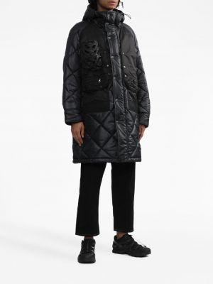 Pikowana kurtka z kapturem Junya Watanabe czarna