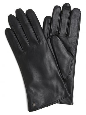 Rękawiczki skórzane Roeckl czarne