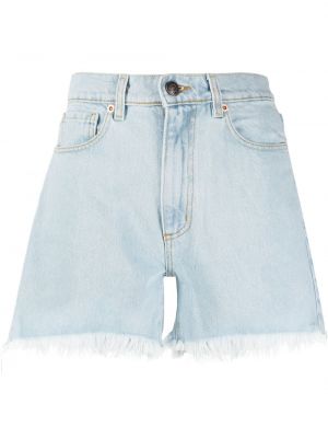 Jeans-shorts Magda Butrym blå