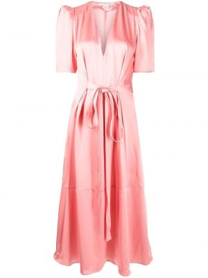 V-hals dress Stella Mccartney rosa