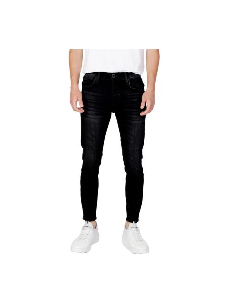 Skinny jeans mit reißverschluss Antony Morato schwarz