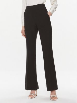 Bavlnené slim fit priliehavé nohavice Calvin Klein čierna