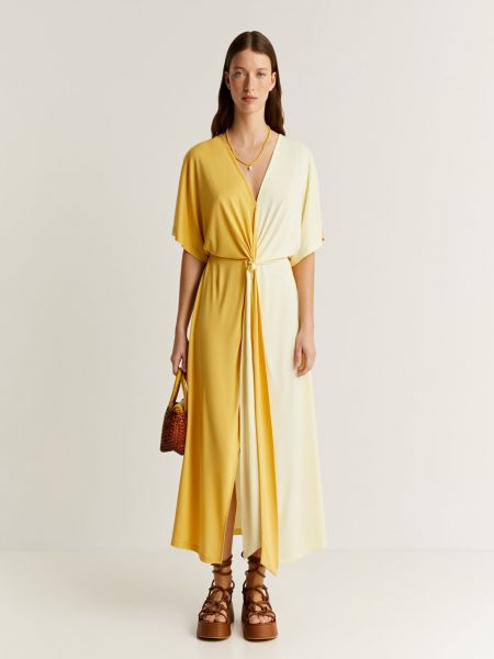 Φόρεμα Scalpers κίτρινο