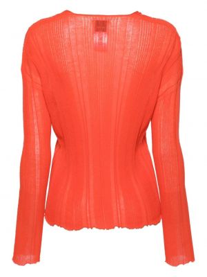 Pullover mit v-ausschnitt Alysi orange