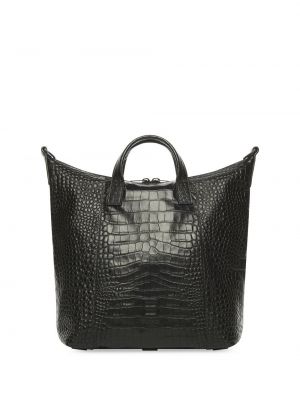 Τσάντα shopper με φερμουάρ Balenciaga μαύρο
