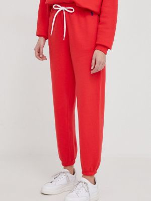 Червоні однотонні спортивні штани Polo Ralph Lauren