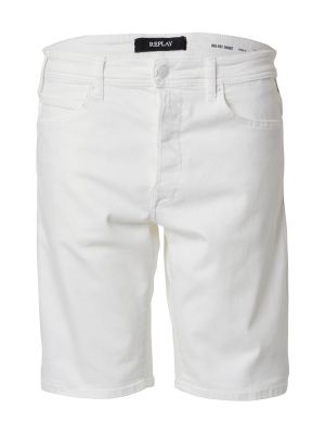 Pantalon Replay blanc